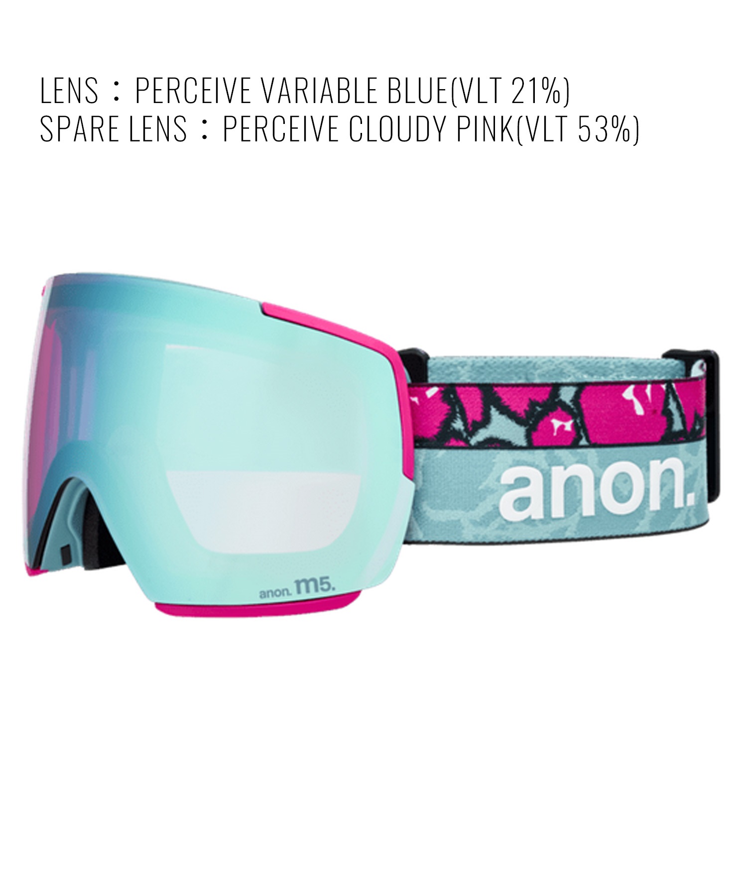 ANON アノン M5 Goggles MFI Face Mask スノーボード ゴーグル ユニセックス ムラサキスポーツ 25-26モデル MM D11【2526】(SOFTSAGE-NA)