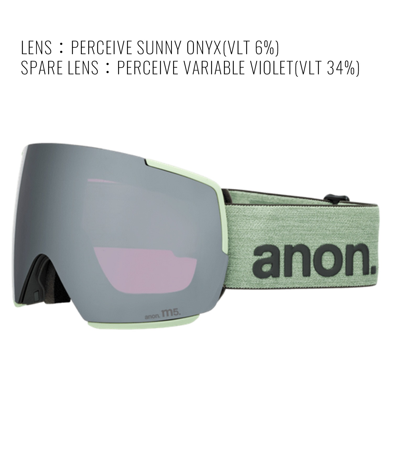 ANON アノン M5 Goggles MFI Face Mask スノーボード ゴーグル ユニセックス ムラサキスポーツ 25-26モデル MM D11【2526】(SOFTSAGE-NA)