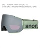 ANON アノン M5 Goggles MFI Face Mask スノーボード ゴーグル ユニセックス ムラサキスポーツ 25-26モデル MM D11【2526】(SOFTSAGE-NA)