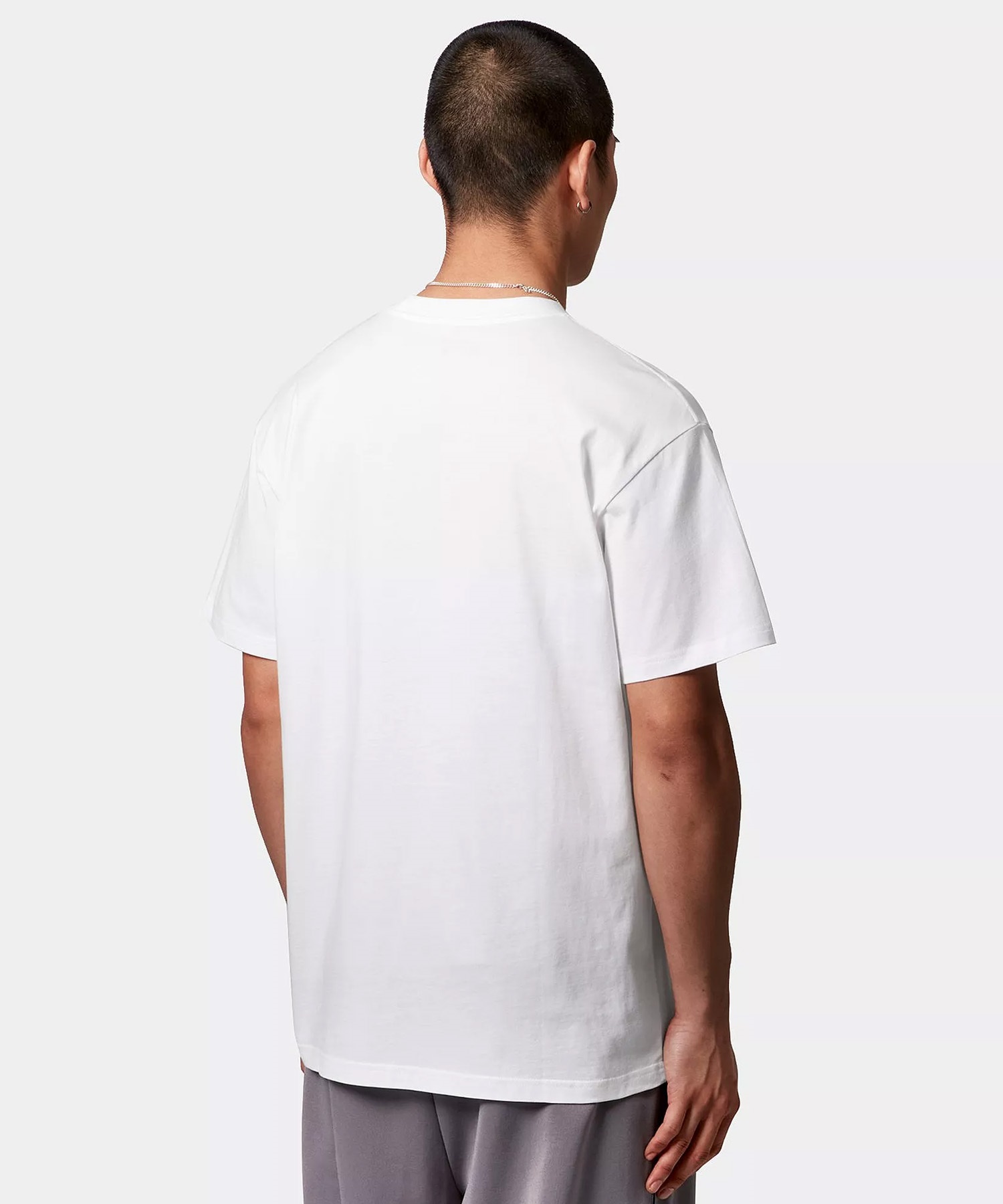 Carhartt WIP カーハートダブリューアイピー 半袖 Tシャツ メンズ ポケT ポケットハートTシャツ S/S POCKET HEART T-SHIRT I032128(WT/BK-S)