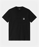 Carhartt WIP カーハートダブリューアイピー 半袖 Tシャツ メンズ ポケT ポケットハートTシャツ S/S POCKET HEART T-SHIRT I032128(WT/BK-S)