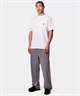 Carhartt WIP カーハートダブリューアイピー 半袖 Tシャツ メンズ ポケT ポケットハートTシャツ S/S POCKET HEART T-SHIRT I032128(WT/BK-S)