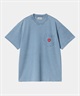 Carhartt WIP カーハート ダブリューアイピー 半袖 Tシャツ メンズ ポケット ポケT ワンポイント ハート ロゴ S/S INGO POCKET T-SHIRT I034486(BLACK-M)