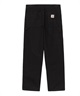 Carhartt WIP カーハートダブリューアイピー ロングパンツ メンズ ダブルニーパンツ DOUBLE KNEE PANT I031501(BLACK-30inch)
