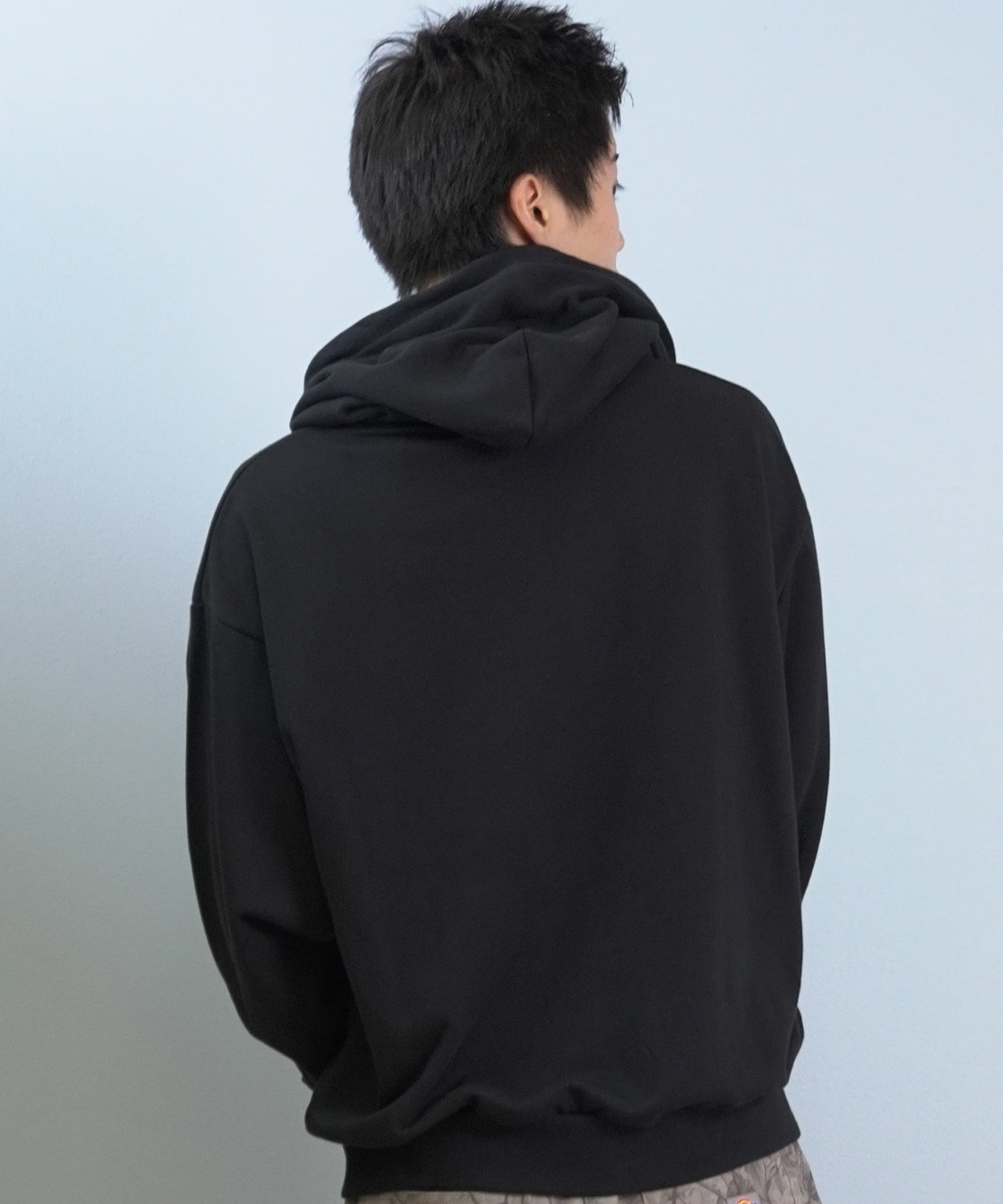 GIRL ガール プルオーバー パーカー メンズ シンプル ワンポイント