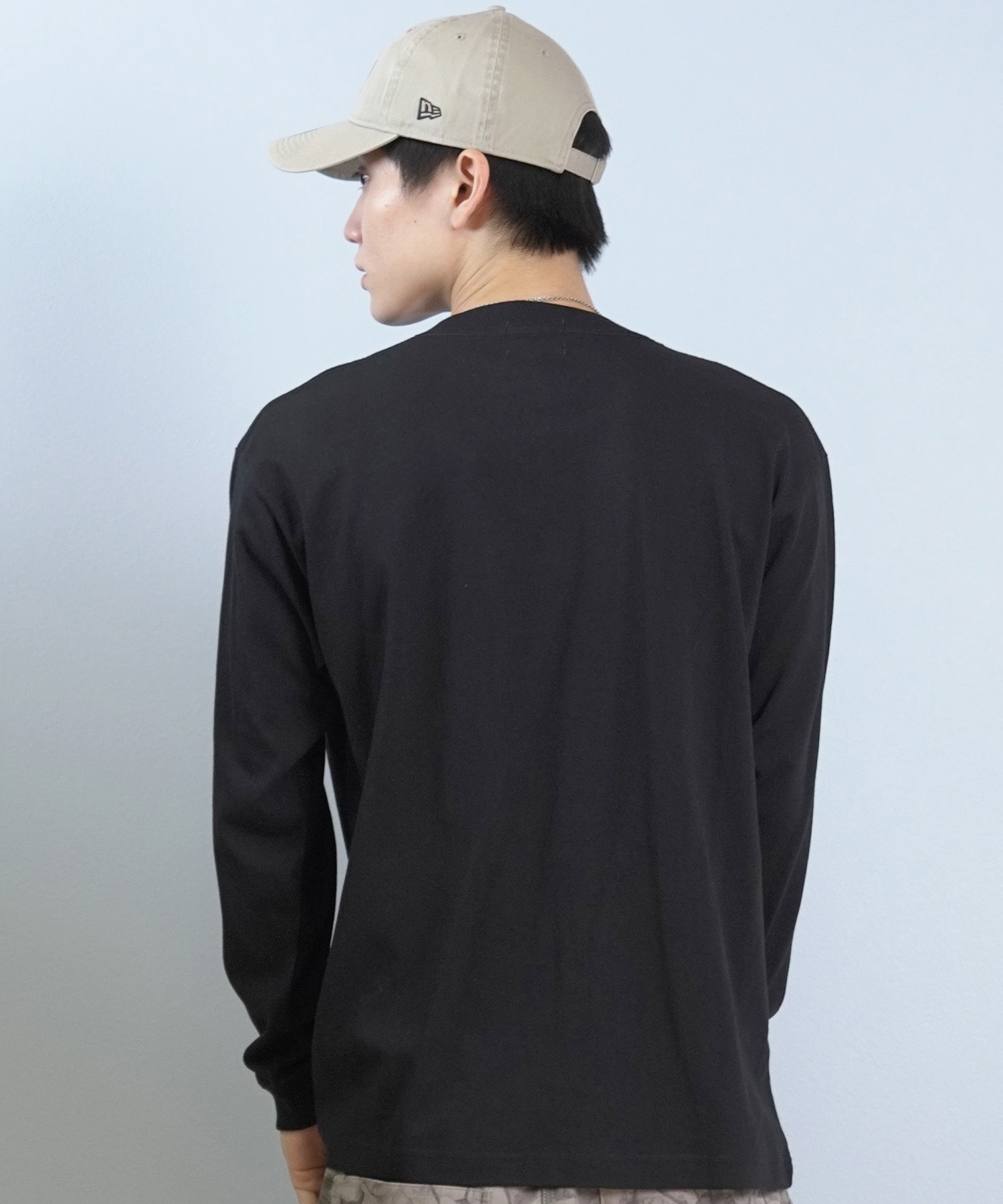 GIRL ガール 長袖 Tシャツ ロンT メンズ シンプル ロゴ HERITAGE