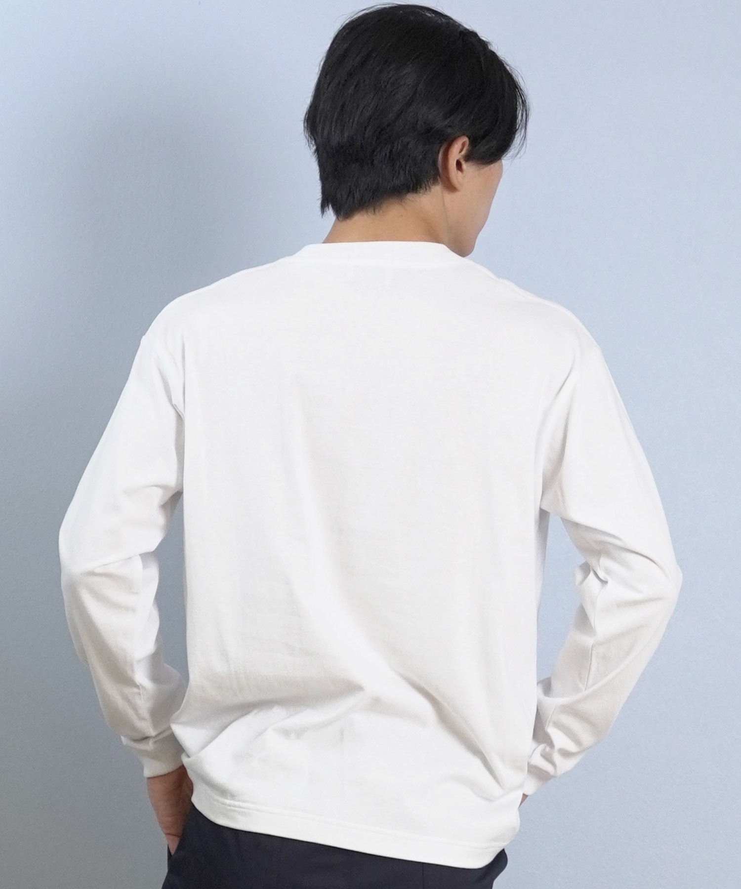 GIRL ガール 長袖 Tシャツ ロンT メンズ シンプル ロゴ HERITAGE
