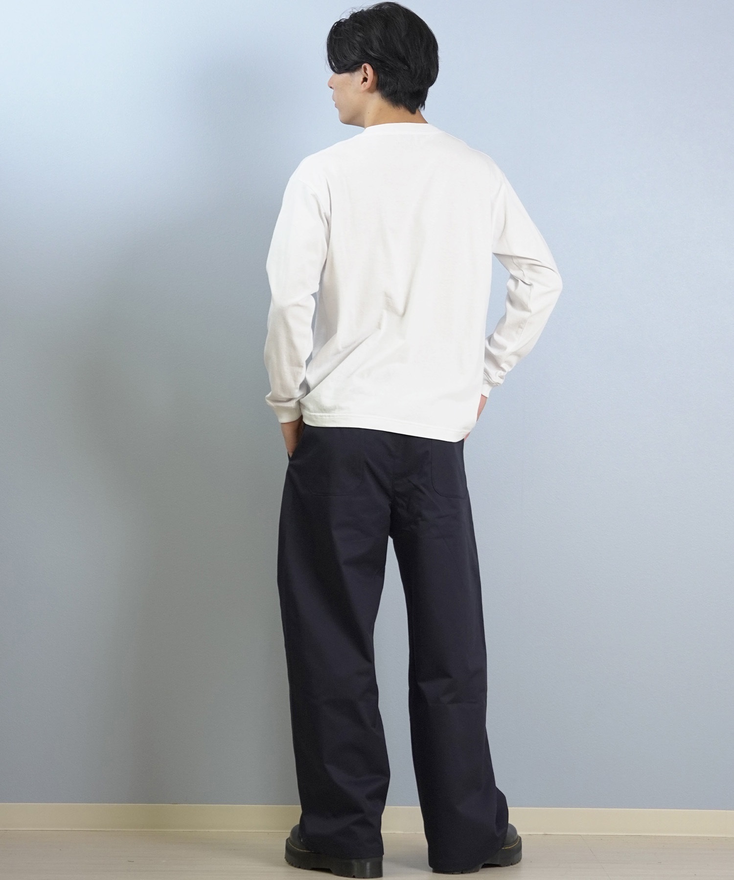 GIRL ガール 長袖 Tシャツ ロンT メンズ シンプル ロゴ HERITAGE