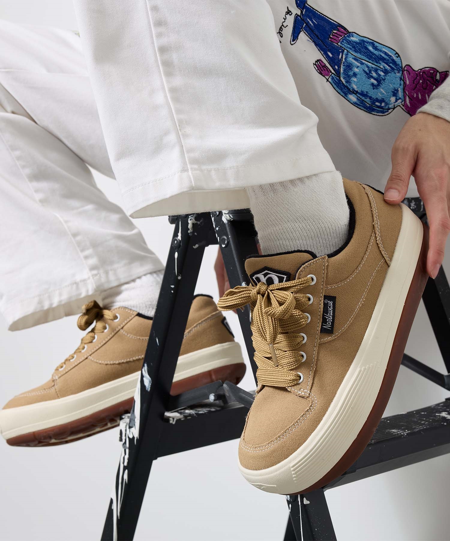 NORTHWAVE ノースウェーブ スニーカー メンズ レディース 厚底 ESPRESSO CANVAS エスプレッソ キャンバス NW-004(BLACK-35-EURO)