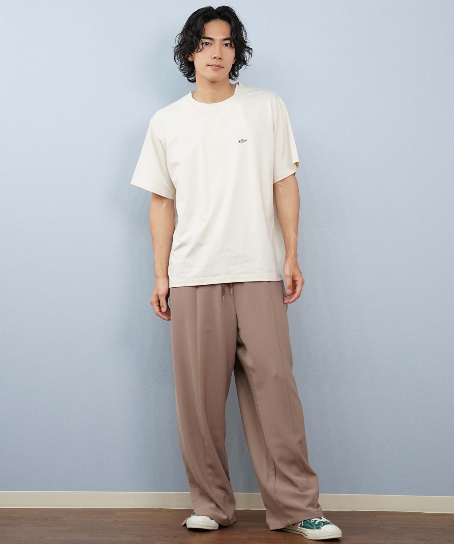 KEEN キーン 半袖 Tシャツ メンズ バックプリント 高機能 吸水速乾 帯電防止 温度調節 抗菌 ハーベスト パーク ティー 1030934(WTCA-S)