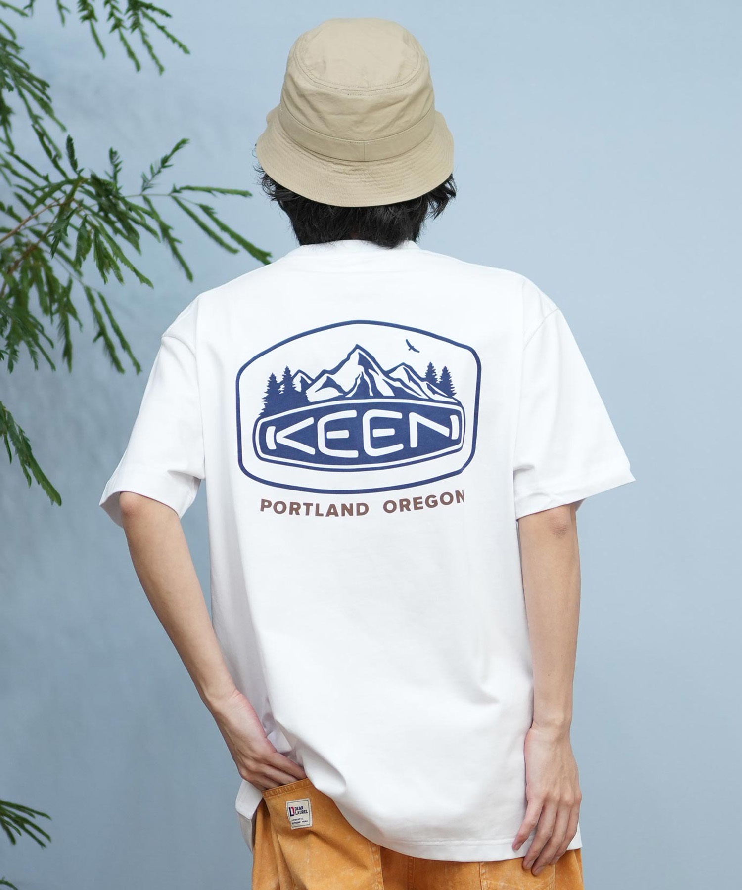 KEEN キーン 半袖 Tシャツ メンズ バックプリント 吸汗速乾 1031504