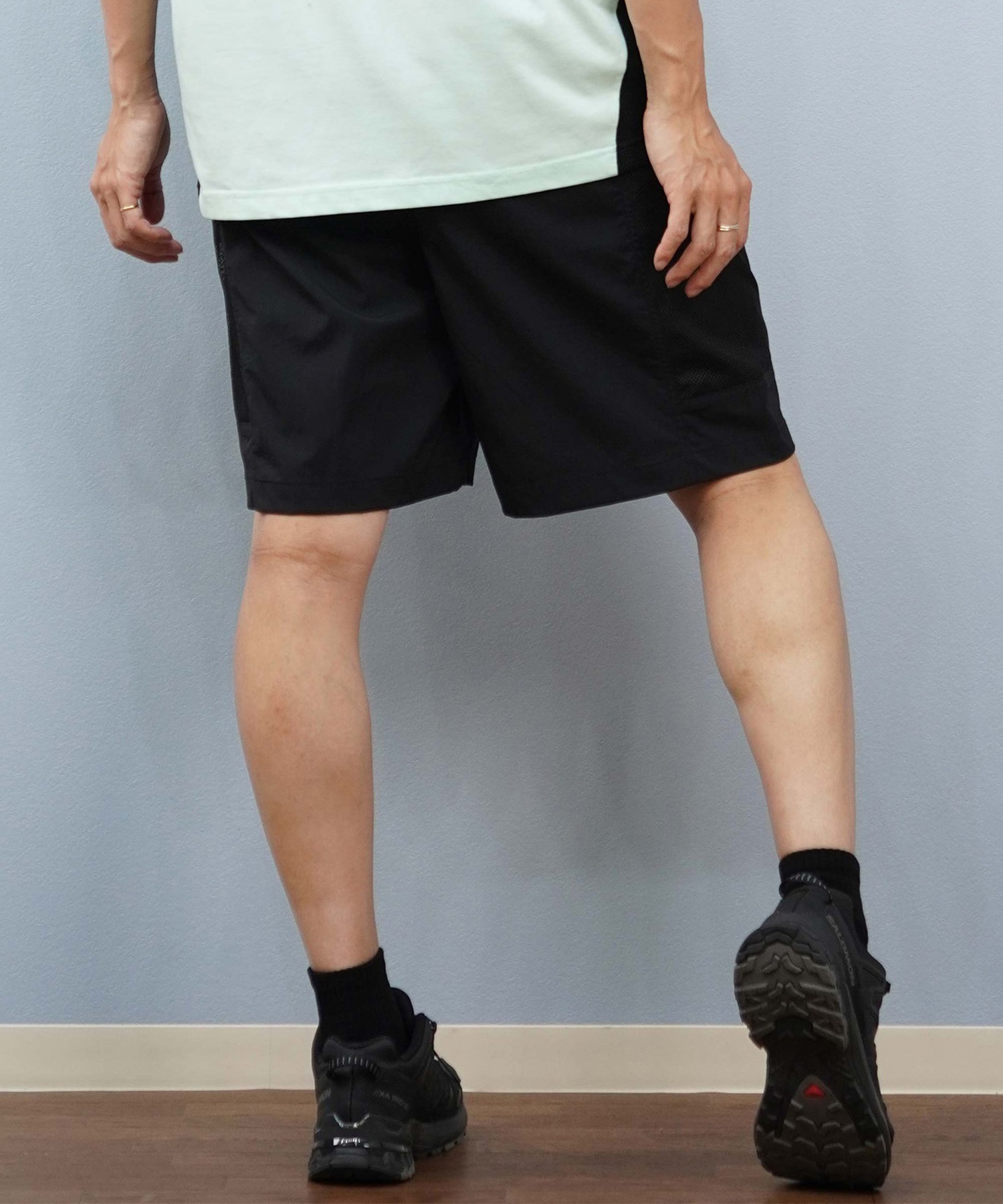 けい　STONE  ストレッチパンツ ブラック W31 STONE ISLAND - ストレッチ カーゴパンツ 1113 | 4.444glad