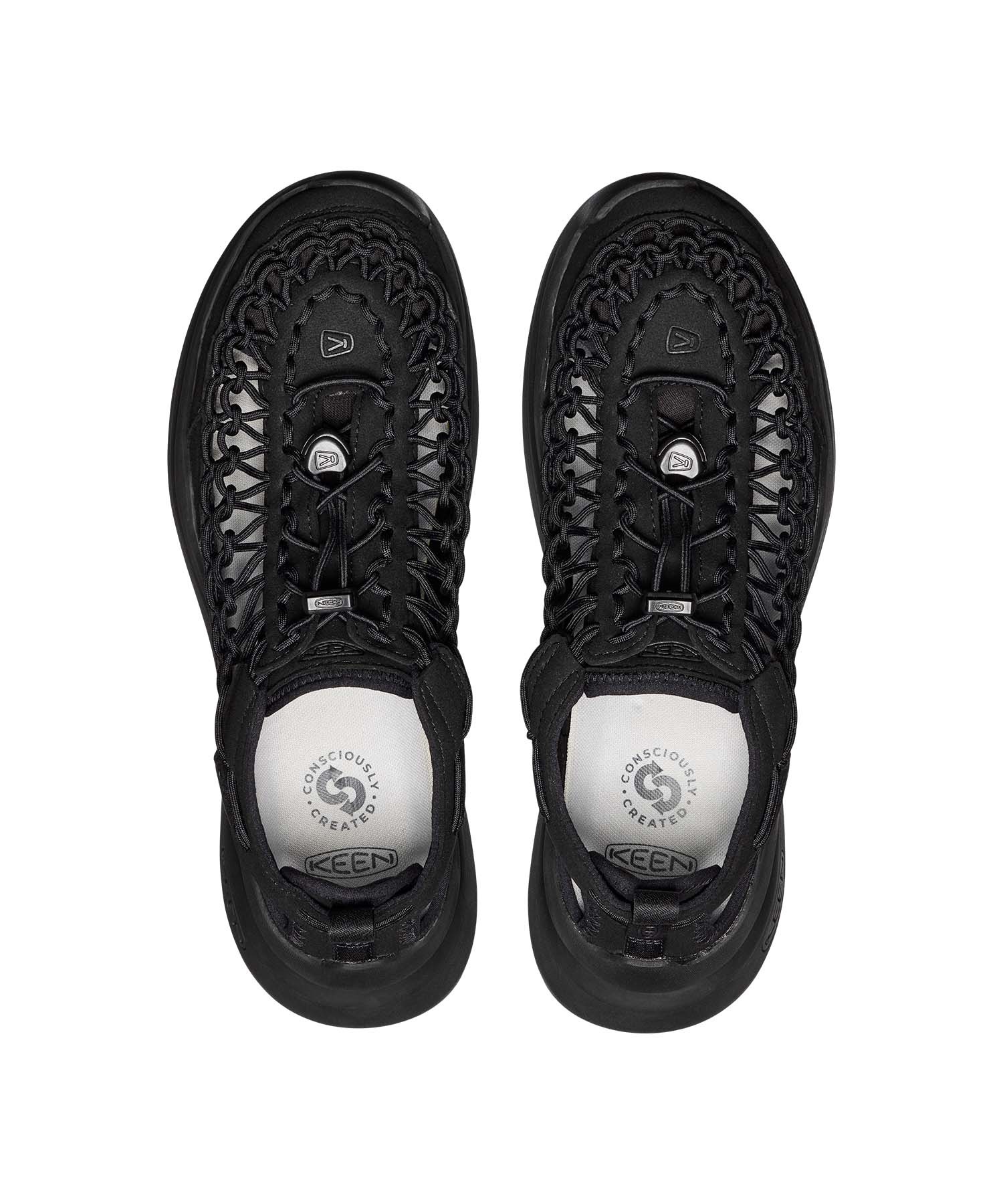 KEEN キーン スニーカー メンズ 厚底 アウトドアシューズ UNEEK WK ユニーク 1030271(BLBL-26.0cm)