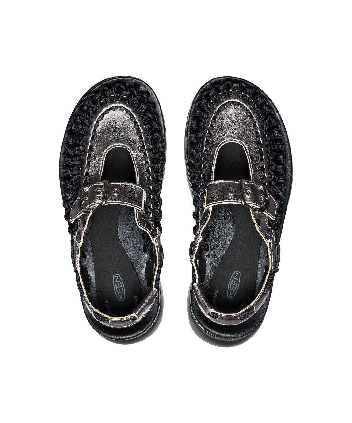 KEEN キーン サンダル メンズ レディース 厚底 アウトドアシューズ UNEEK PLT MARY JANE ユニーク PLT メリージェーン 1030341(SIBL-23.0cm)