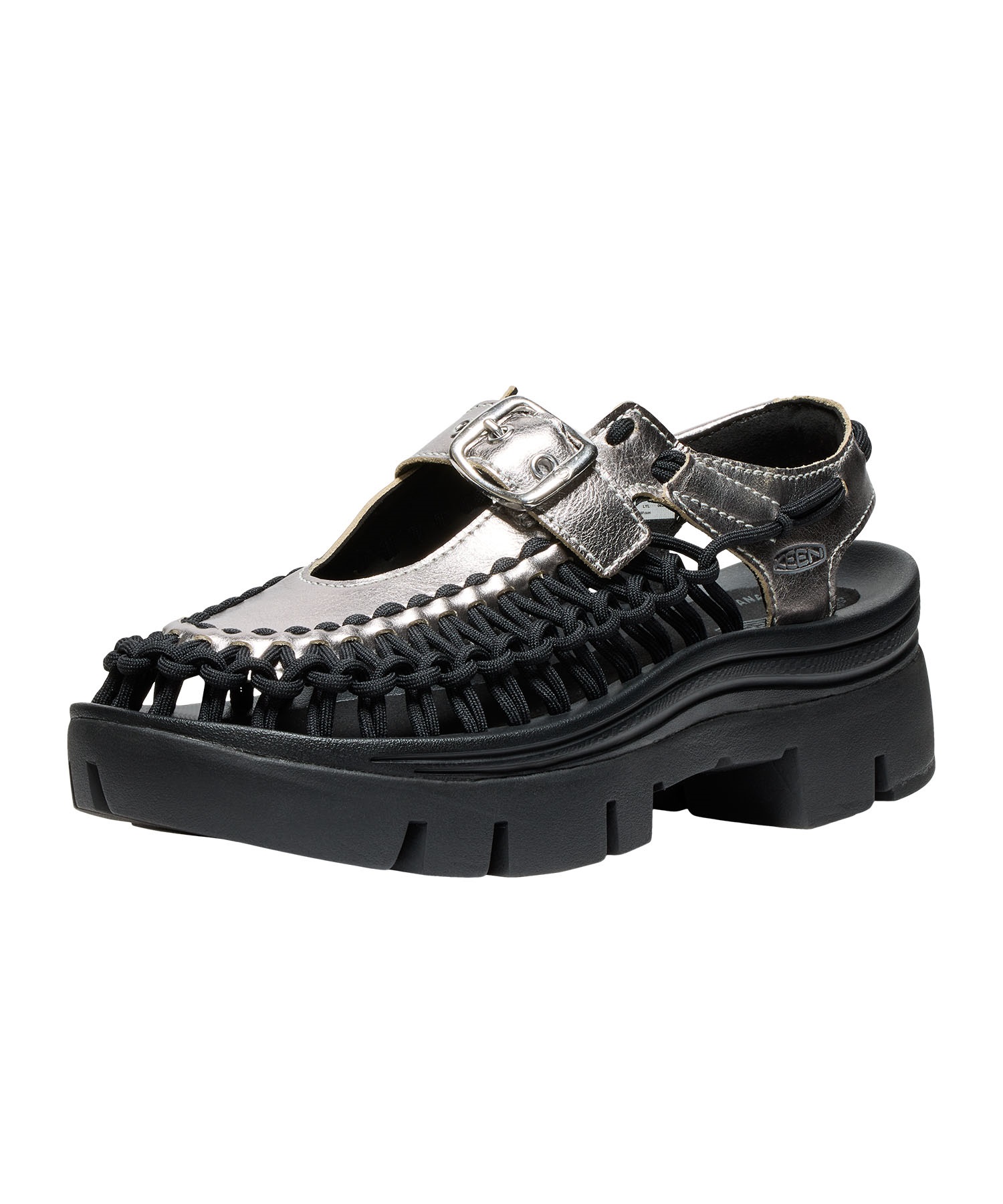 KEEN キーン サンダル メンズ レディース 厚底 アウトドアシューズ UNEEK PLT MARY JANE ユニーク PLT メリージェーン 1030341(SIBL-23.0cm)