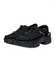 KEEN キーン サンダル メンズ レディース 厚底 アウトドアシューズ UNEEK PLT ユニーク 1030533(BLBL-23.0cm)