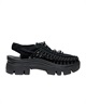 KEEN キーン サンダル メンズ レディース 厚底 アウトドアシューズ UNEEK PLT ユニーク 1030533(BLBL-23.0cm)
