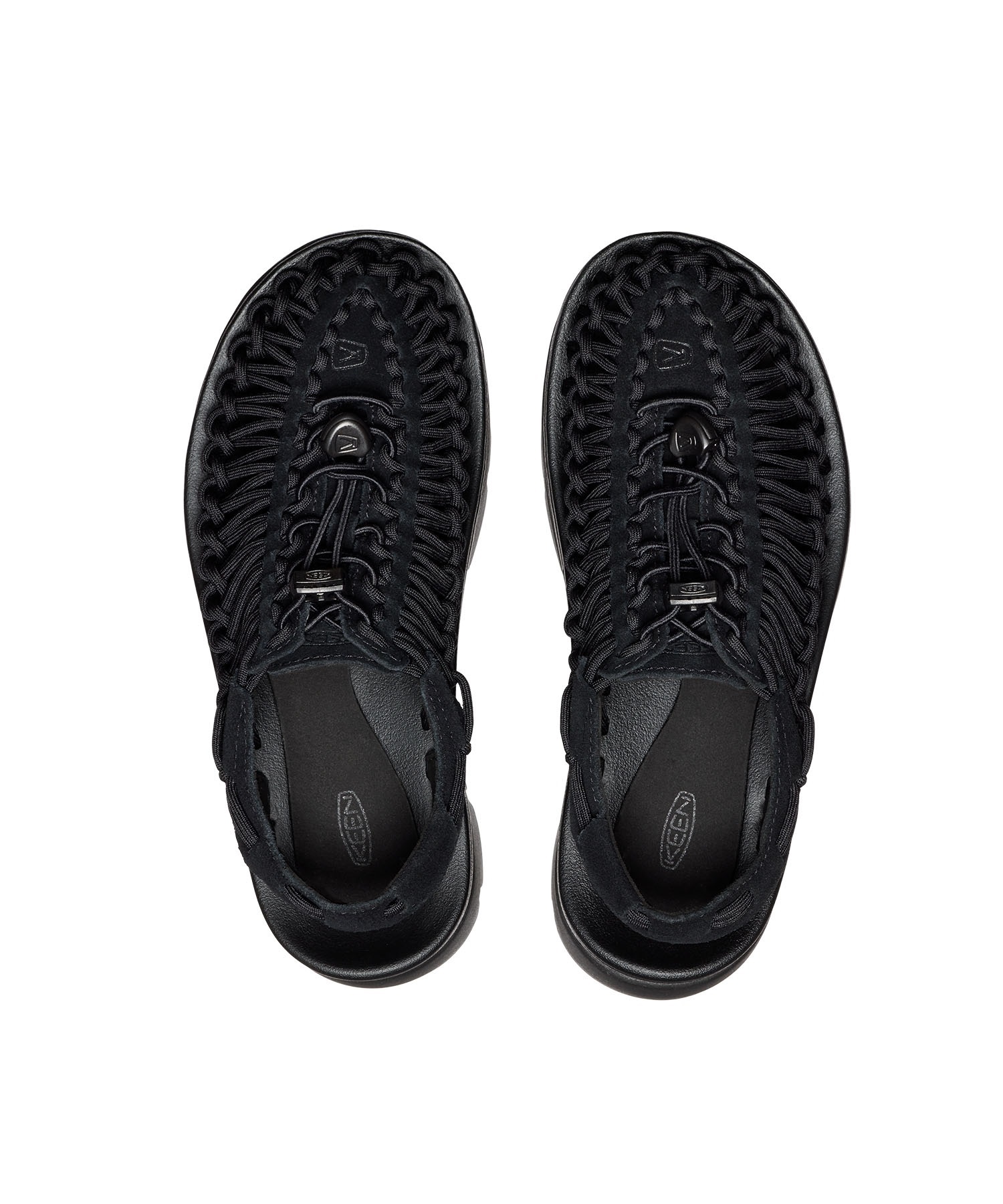 KEEN キーン サンダル メンズ レディース 厚底 アウトドアシューズ UNEEK PLT ユニーク 1030533(BLBL-23.0cm)