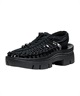 KEEN キーン サンダル メンズ レディース 厚底 アウトドアシューズ UNEEK PLT ユニーク 1030533(BLBL-23.0cm)