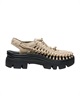 KEEN キーン サンダル メンズ レディース 厚底 アウトドアシューズ UNEEK PLT ユニーク 1030534(SABL-23.0cm)