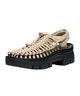 KEEN キーン サンダル メンズ レディース 厚底 アウトドアシューズ UNEEK PLT ユニーク 1030534(SABL-23.0cm)