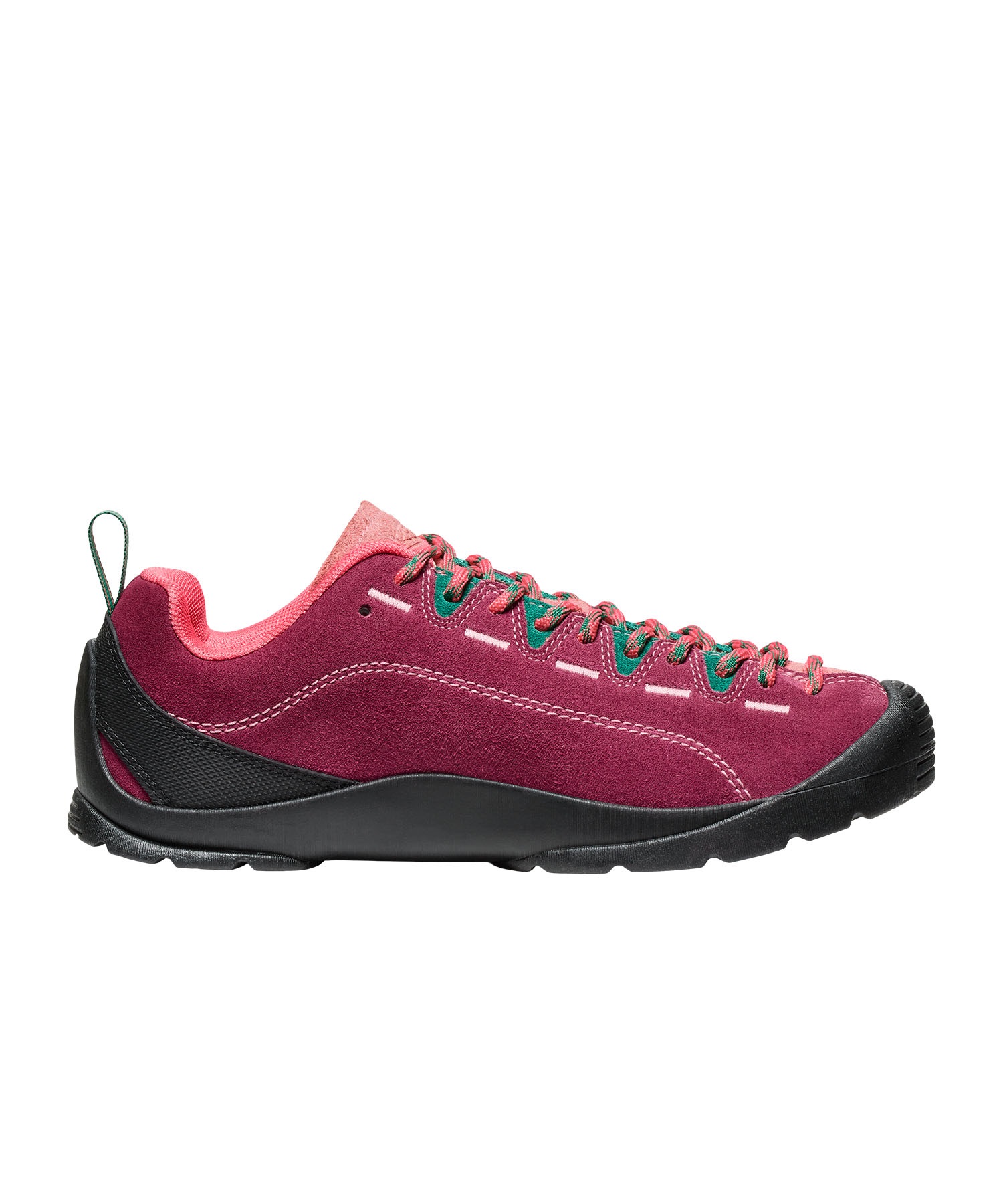 美品✨KEEN キーン　ジャスパー 24.5 アウトドア　紫　緑　スニーカー KEEN/キーン JASPER ジャスパー ハイキング 15周年記念モデル