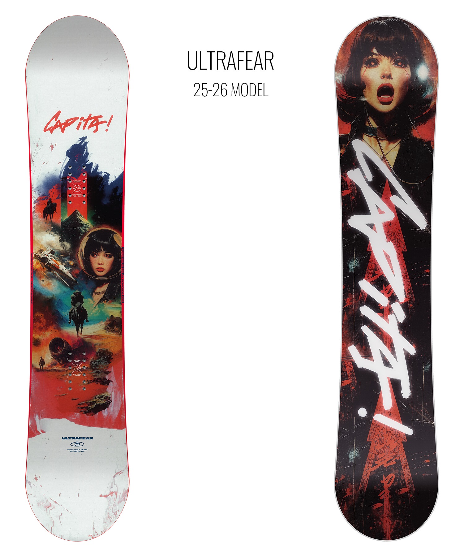 早期購入】 CAPITA キャピタ スノーボード 板 メンズ ULTRAFEAR