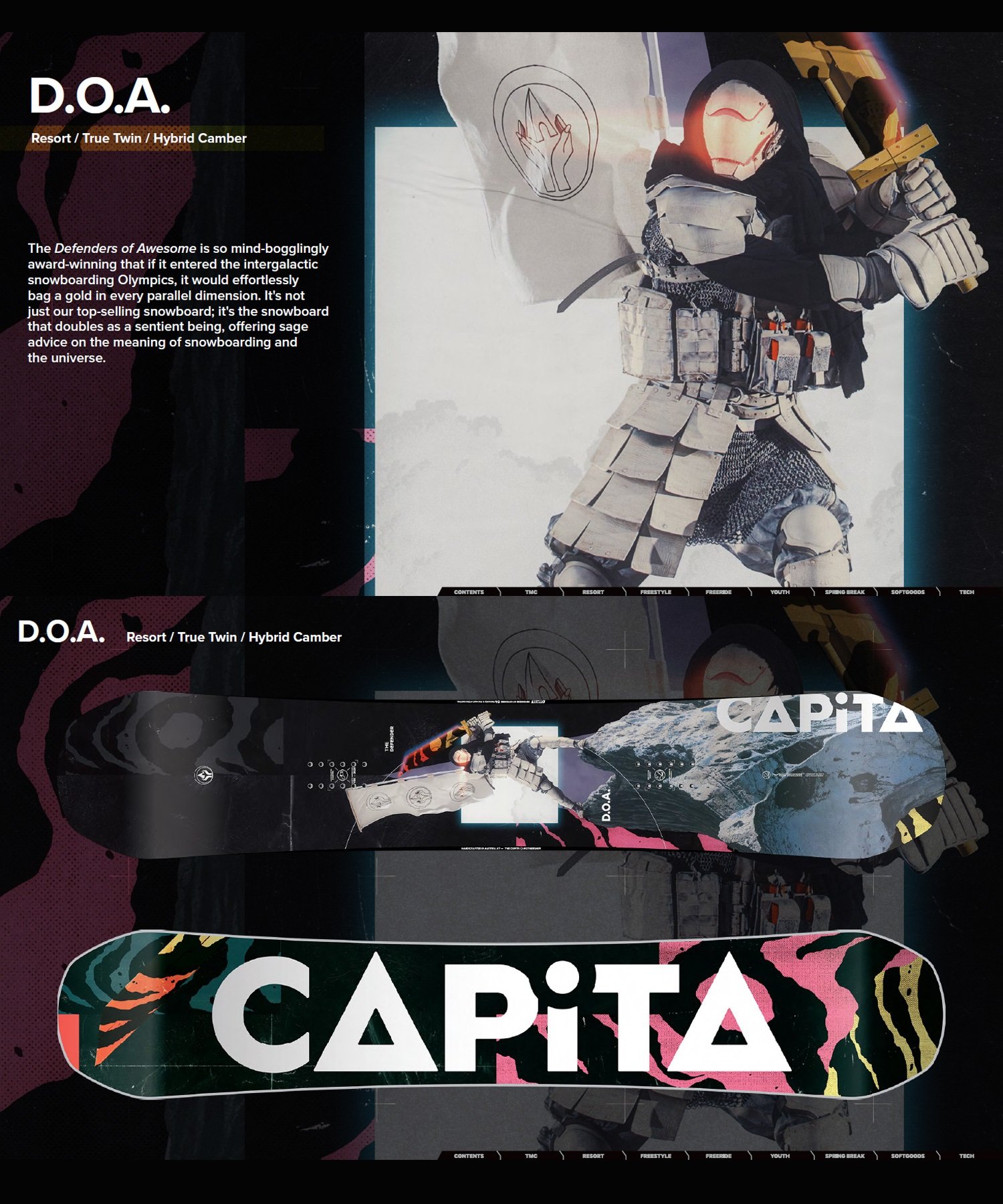 【早期購入】 CAPITA キャピタ スノーボード 板 メンズ D.O.A. ムラサキスポーツ 25-26モデル MM A23(ONECOLOR-148cm)