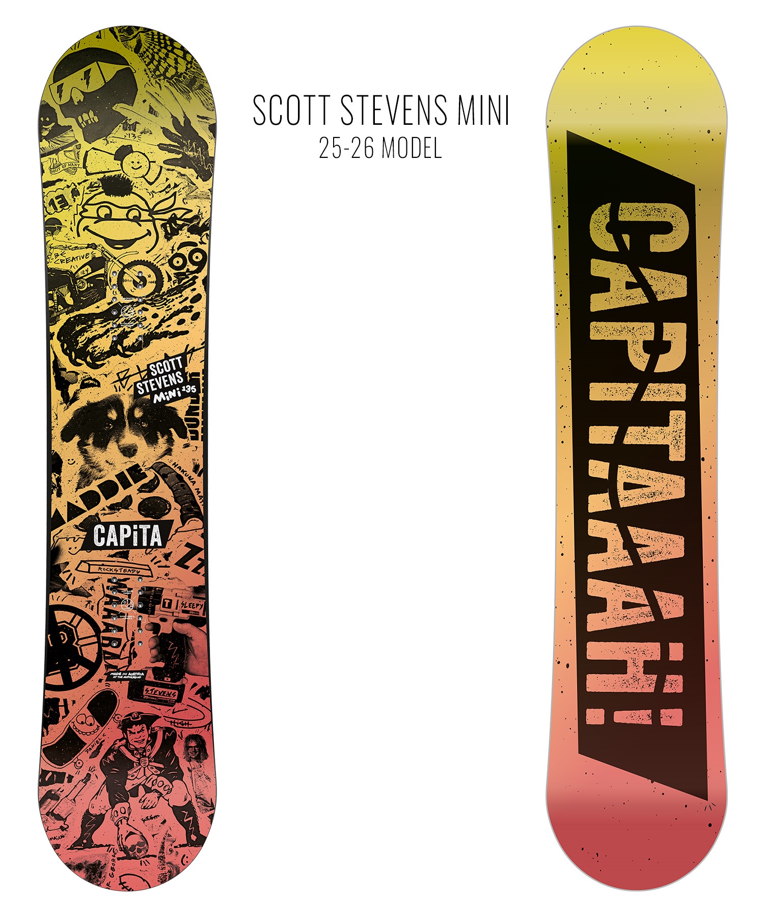 CAPITA キャピタ スノーボード 板 キッズ ジュニア SCOTT STEVENS MINI