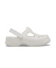 CROCS クロックス サンダル キッズ KIDS CLASSIC MARY JANE クラシック メリー ジェーン 210615-0WV(CHALK-23.0cm)