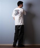 CHROME クローム 半袖 Tシャツ メンズ バックプリント オーバーサイズ JP263WH(WHITE-M)