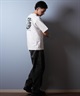 CHROME クローム 半袖 Tシャツ メンズ バックプリント オーバーサイズ JP263WH(WHITE-M)