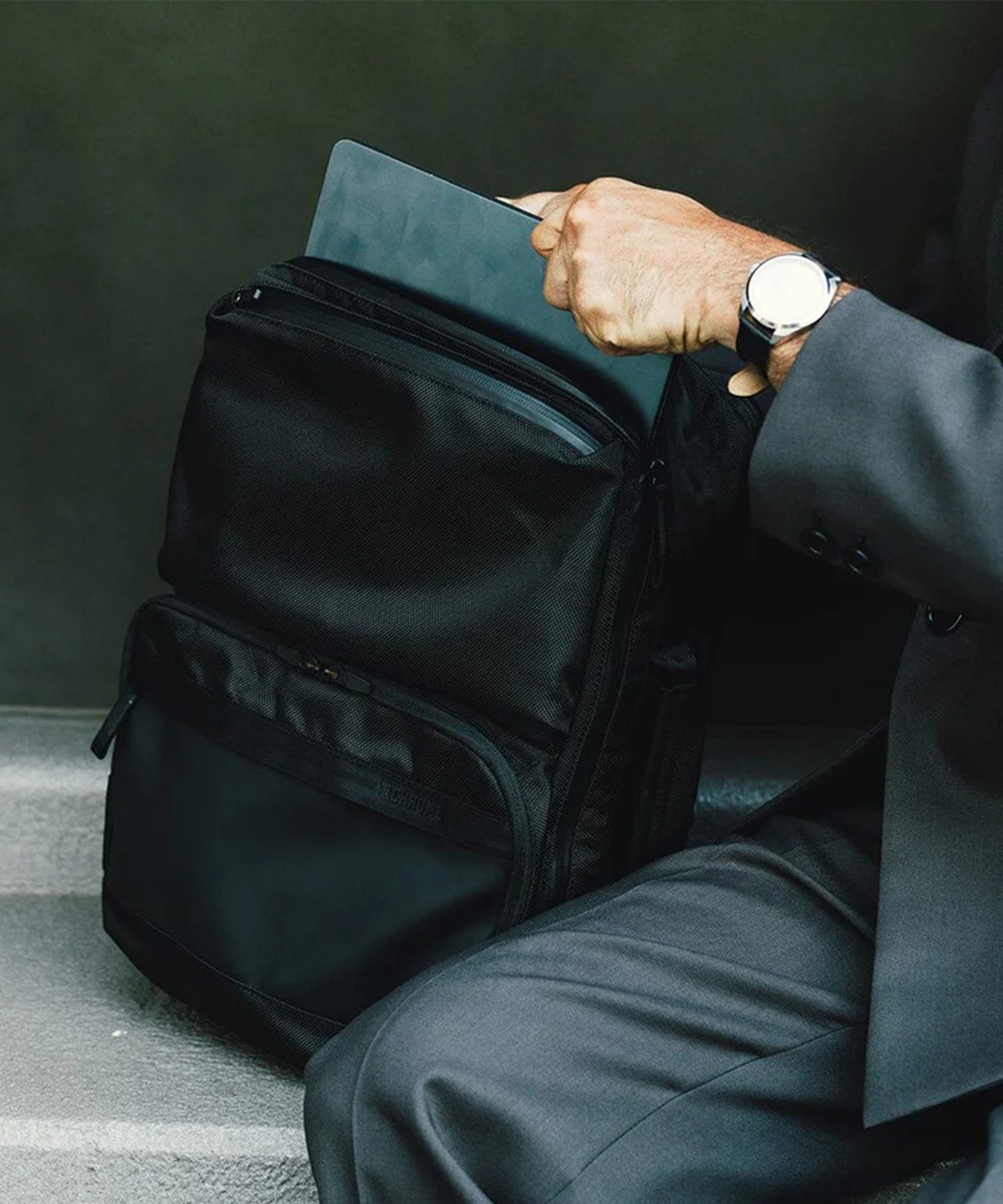 CHROME クローム バックパック リュック アクセルコレクション AXCEL BRIEFPACK MD アクセル ブリーフ パック ミディアム 22L BJ017BK 14