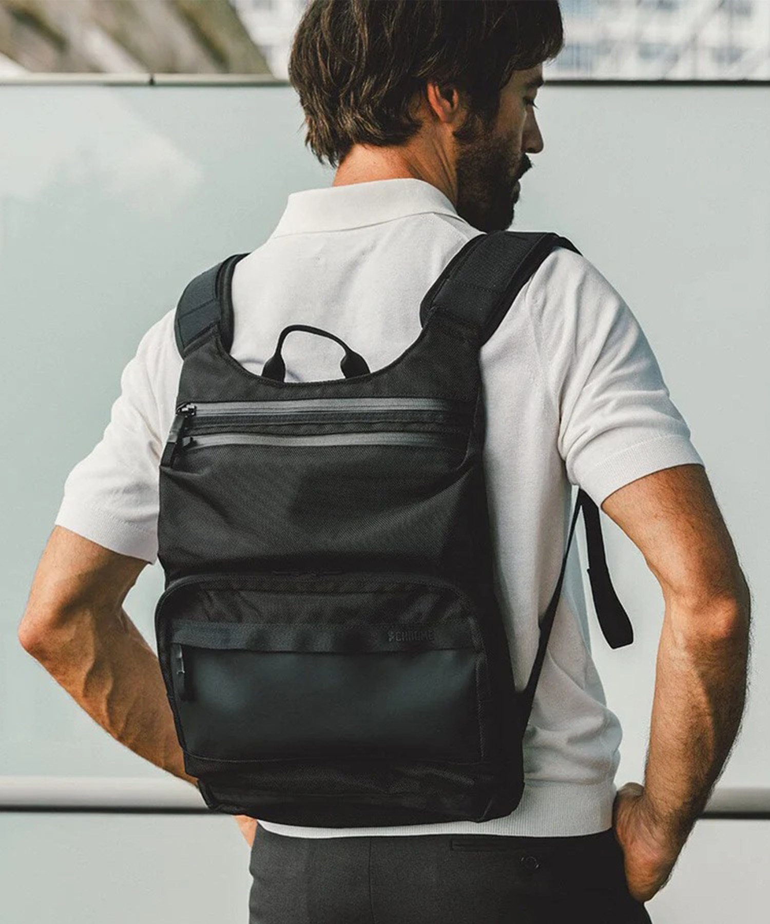 CHROME クローム バックパック リュック アクセルコレクション AXCEL BRIEFPACK SLIM アクセル ブリーフ パック スリム 10L BJ018BK 14