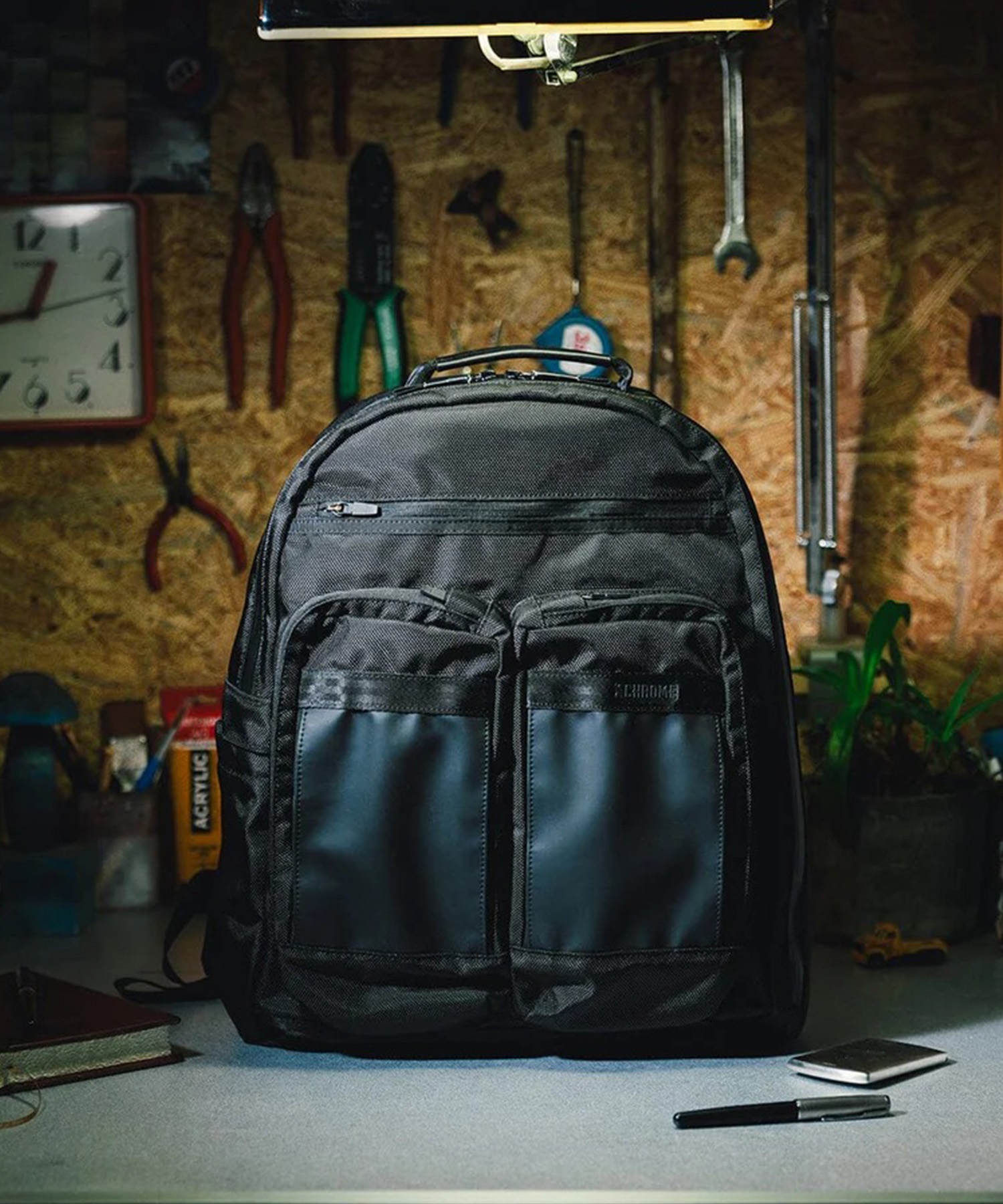 CHROME クローム バックパック リュック アクセルコレクション AXCEL DAYPACK MD アクセル デイパック ミディアム 26L BJ019BK 11