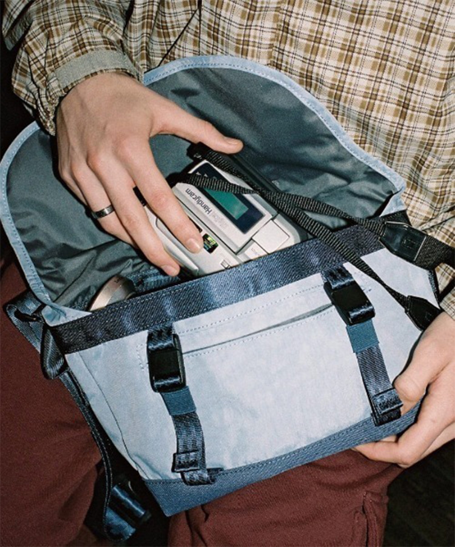 CHROME クローム ショルダーバッグ ロゴ COURIER FLAP MSNGR クーリエ フラップ メッセンジャー 6L JP242ICSH 8