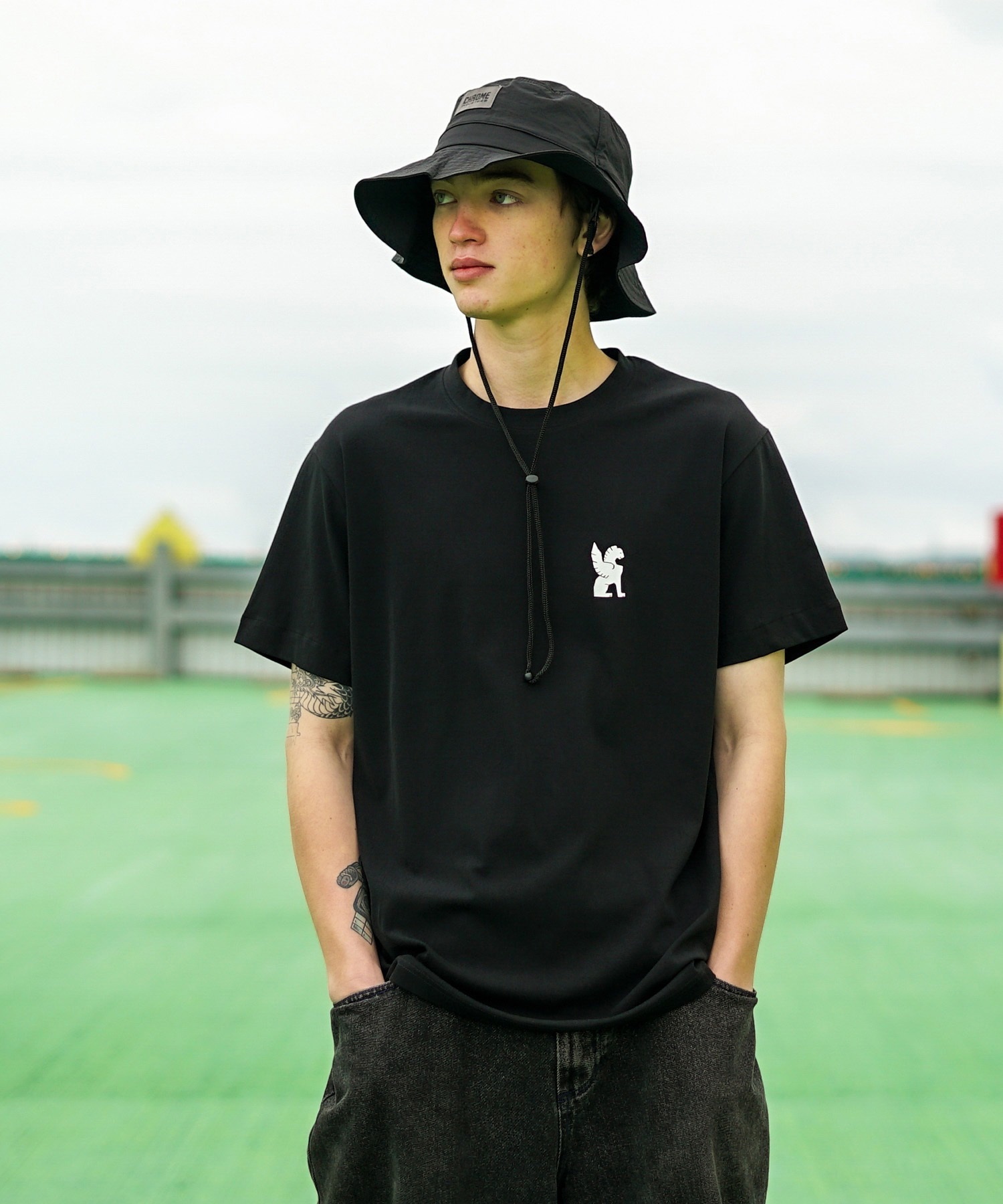 バケハとキャップ 50%OFF【seventy seven(セブンティセブン)】 embroidery bucket hat