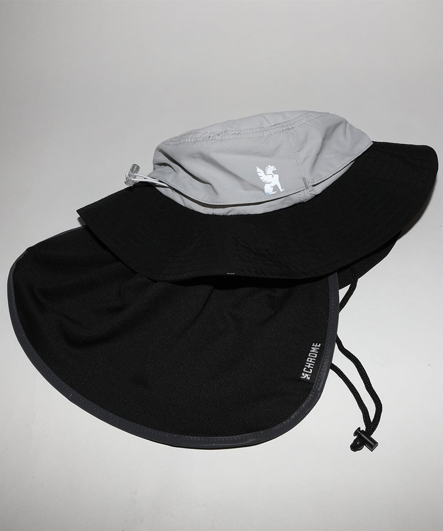 CHROME クローム ハット サファリハット バケハ バケットハット RIDE ADVENTURE HAT JP224WHBK 3
