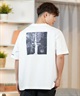 Columbia コロンビア 半袖 Tシャツ メンズ オーバーサイズTシャツ UVケア バックプリント PM4502 ムラサキスポーツ限定(100-S)
