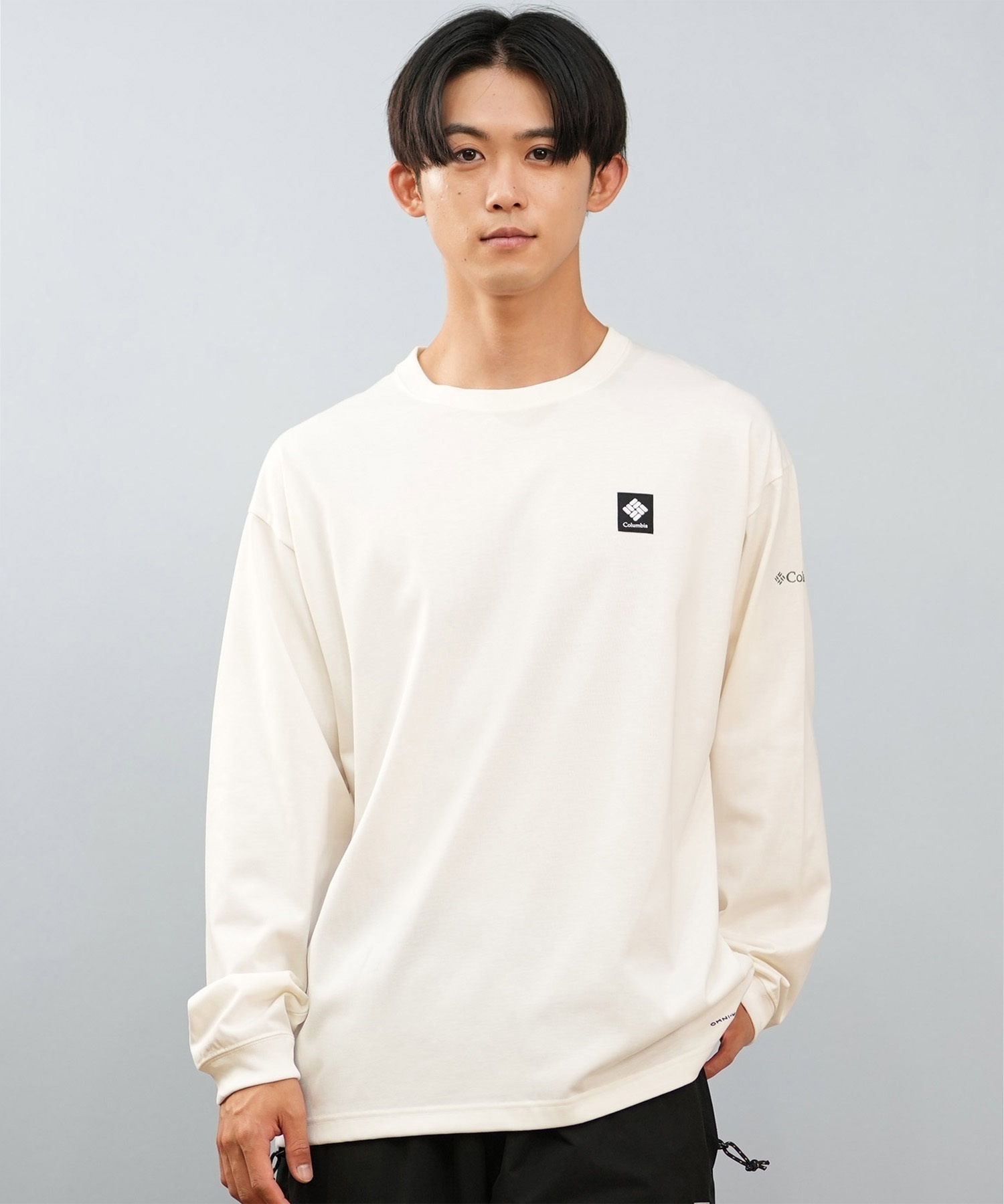 MOROHA GRAYZONE 長袖 ロンT Champion（チャンピオン） サーマル素材 長袖Tシャツ ロンT 長T ワン