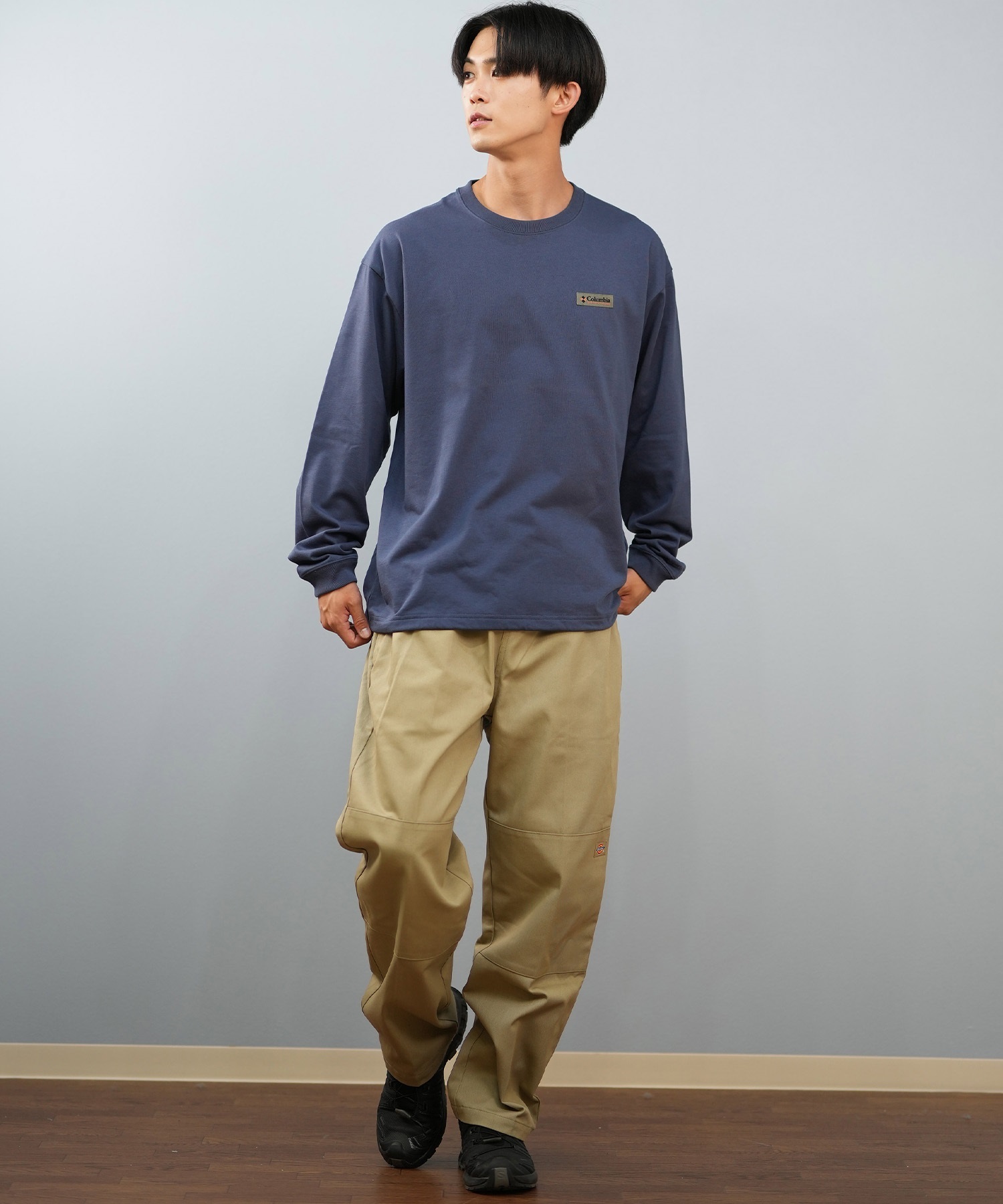 Columbia コロンビア 長袖 Tシャツ ロンT メンズ 吸湿速乾 紫外線防止 CROOKED RIVER L S TEE PM0595(10-S)