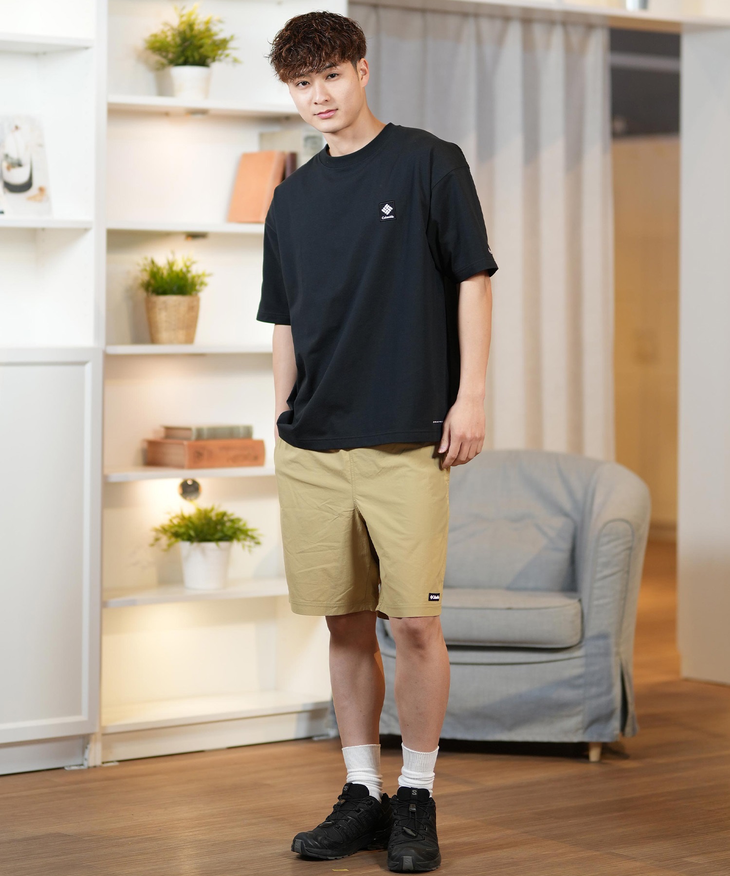 スイムショーツ ハーフパンツ メンズ M Columbia コロンビア ショートパンツ メンズ ショーツ ハーフ