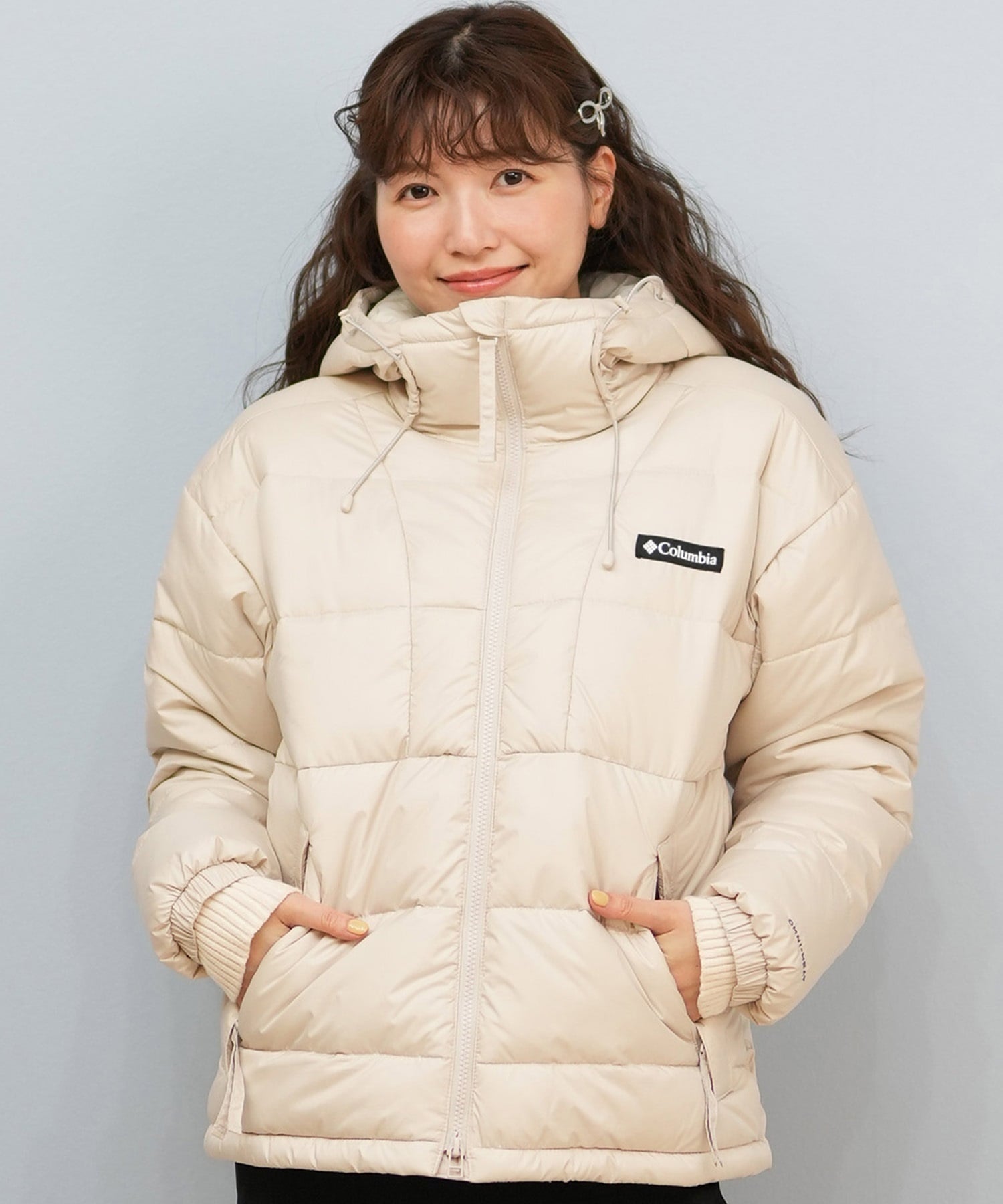 Columbia コロンビア ジャケット レディース 中綿 撥水 オーバーサイズ