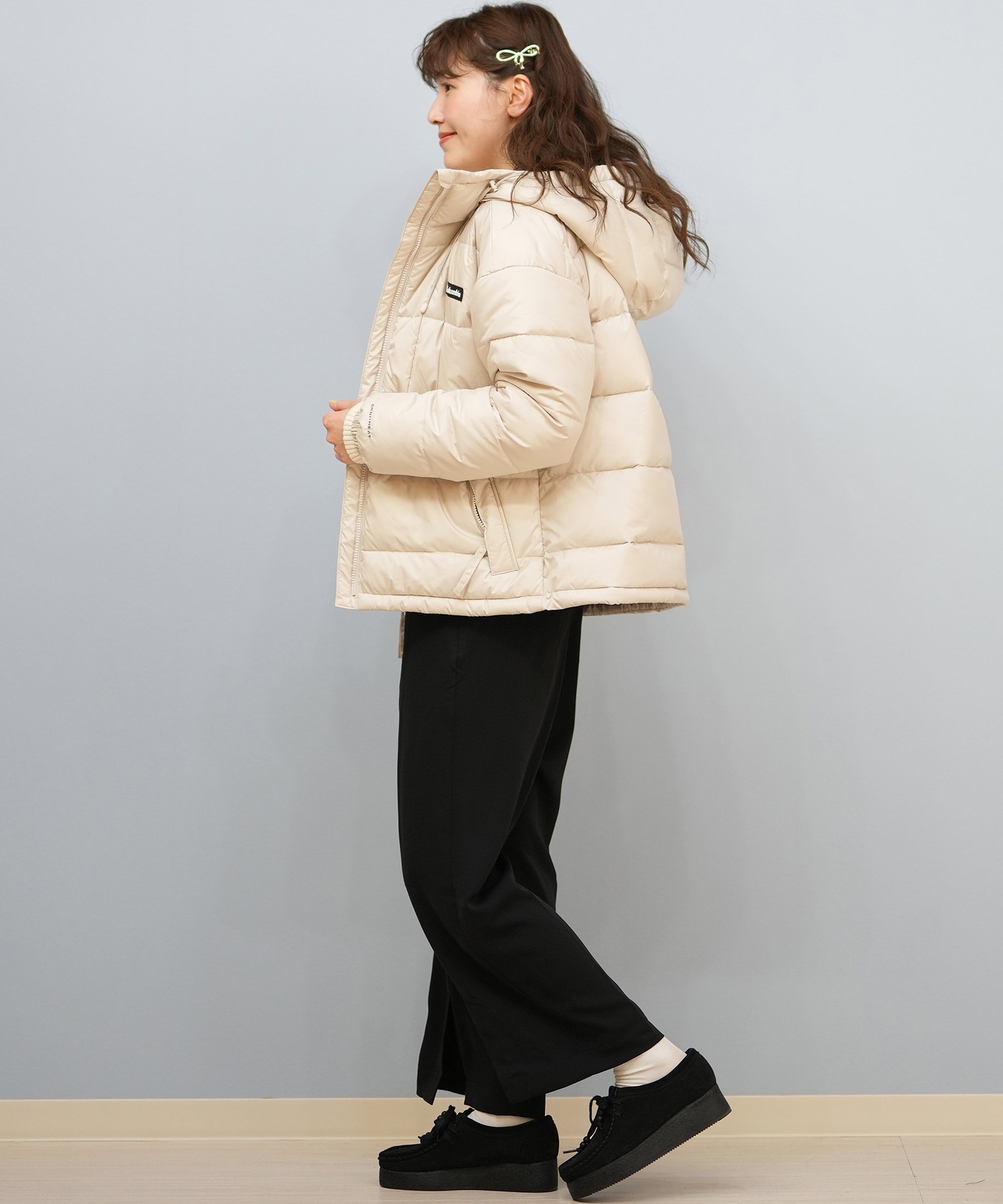 Columbia コロンビア ジャケット レディース 中綿 撥水 オーバーサイズ