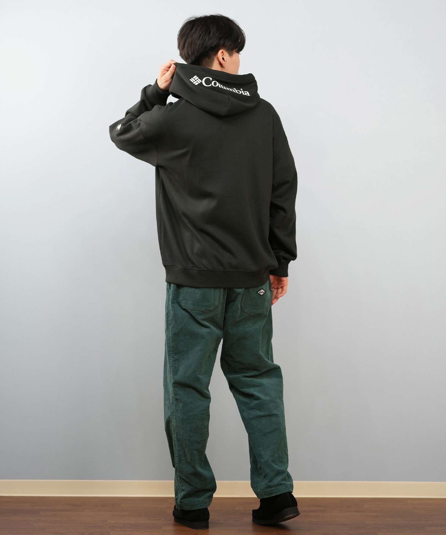 Columbia コロンビア ジップアップ パーカー メンズ レディース スウェット フーディー ロゴ 裏起毛 SUNRISE EDGE SWEAT FULL ZIP PM0928 ムラサキスポーツ限(11-XS)