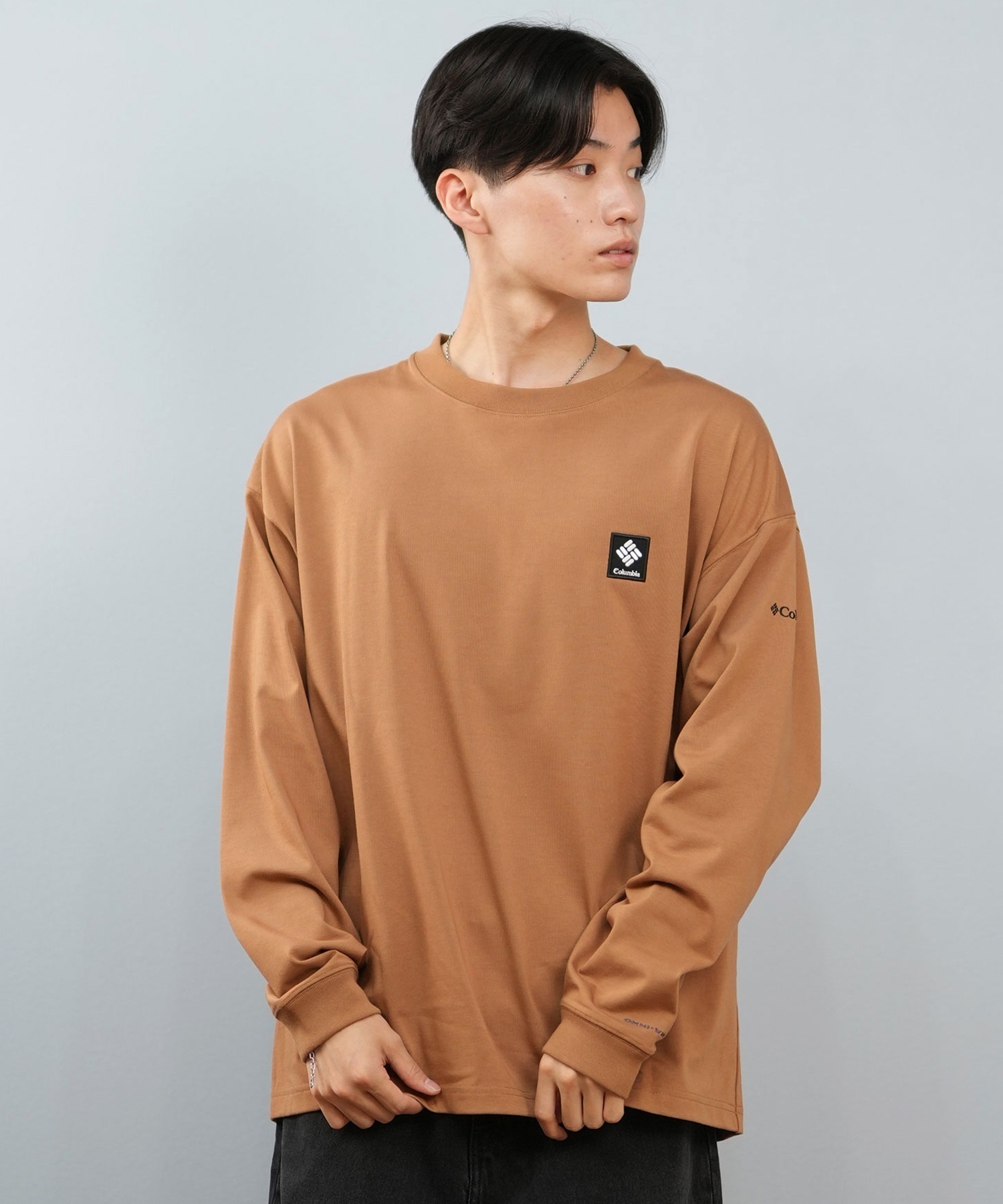 Columbia コロンビア 長袖 Tシャツ ロンT メンズ レディース SUNRISE EDGE GRAPHIC LS T PM0929 ムラサキスポーツ限定(125-S)