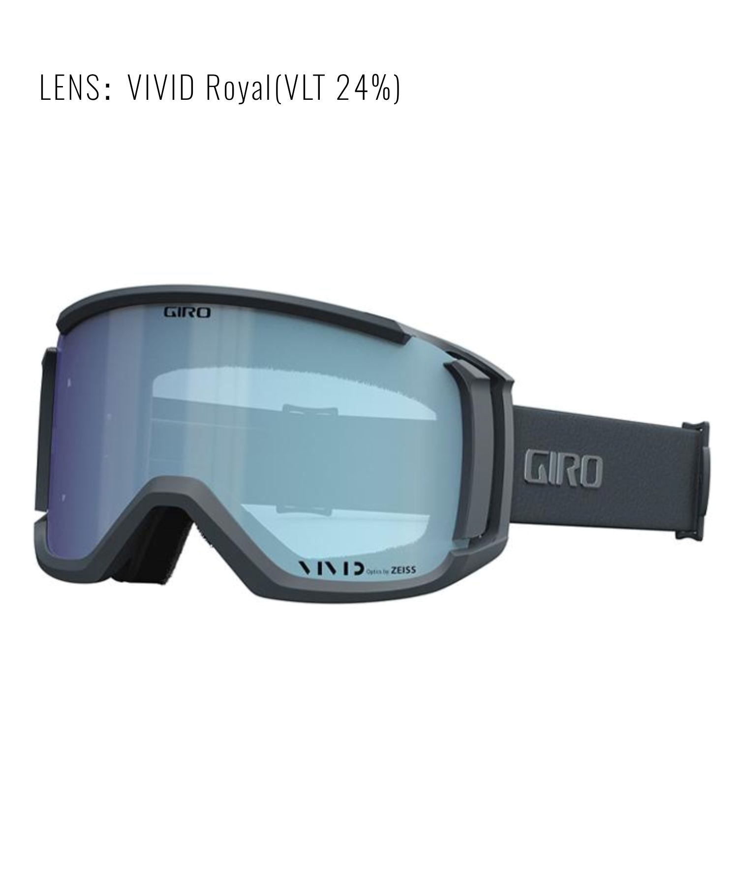 GIRO ジロ スノーボード ゴーグル ユニセックス REVOLT AF 平面レンズ