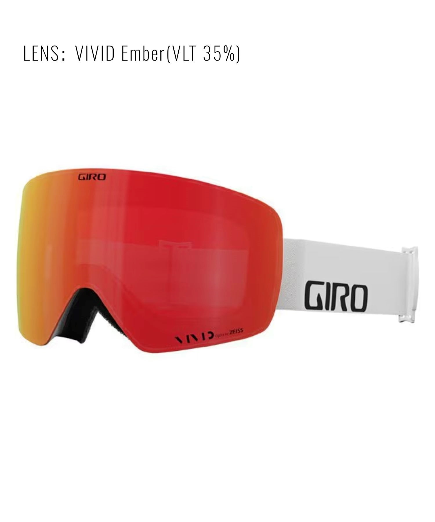 GIRO ジロ CONTOUR AF トーリックレンズ スノーボード ゴーグル ユニセックス ムラサキスポーツ 24-25モデル M1 L31(WT/VEMB-ONESIZE)