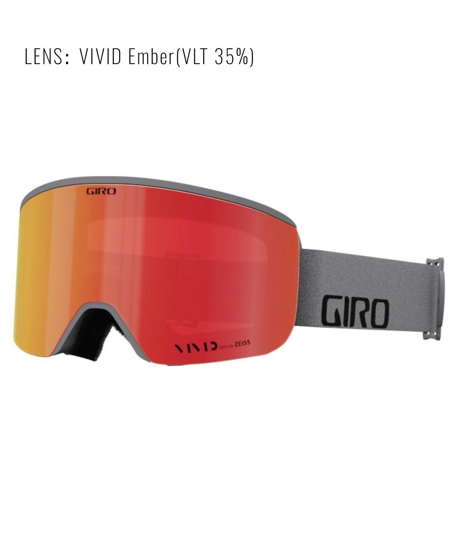 GIRO ジロ AXIS AF 平面レンズ スノーボード ゴーグル ユニセックス