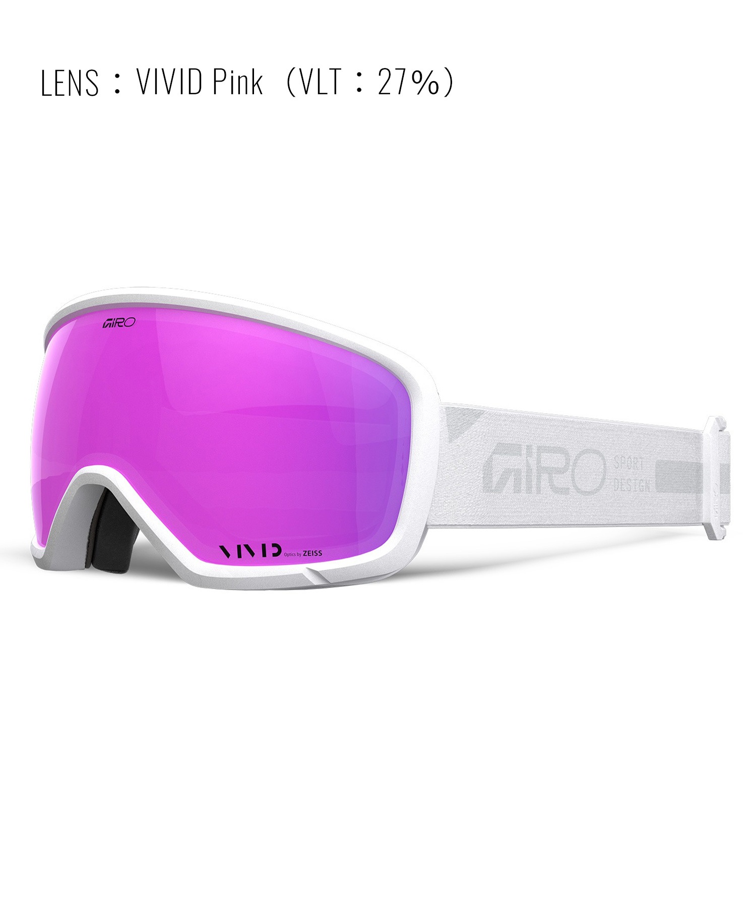 GIRO ジロ MILLIE AF スノーボード ゴーグル ユニセックス ムラサキ